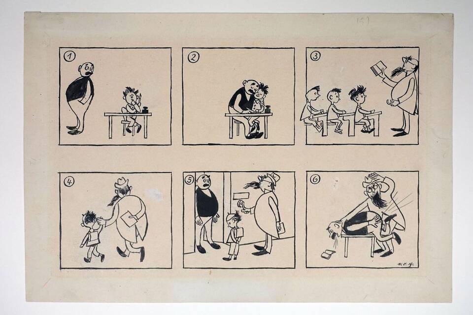 Comic-Strip «Vater und Sohn» Comic-Strip «Vater und Sohn»