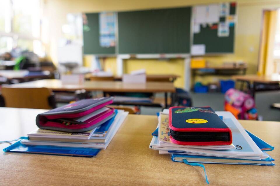 Klassenraum einer Grundschule Klassenraum einer Grundschule