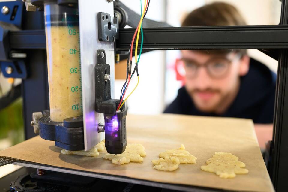 Plätzchen aus dem 3D-Drucker Plätzchen aus dem 3D-Drucker