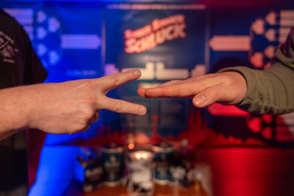 Weltcup im «Schnick, Schnack, Schluck»