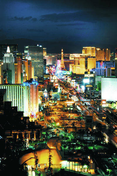 Nachts In Las Vegas Reise Rnz