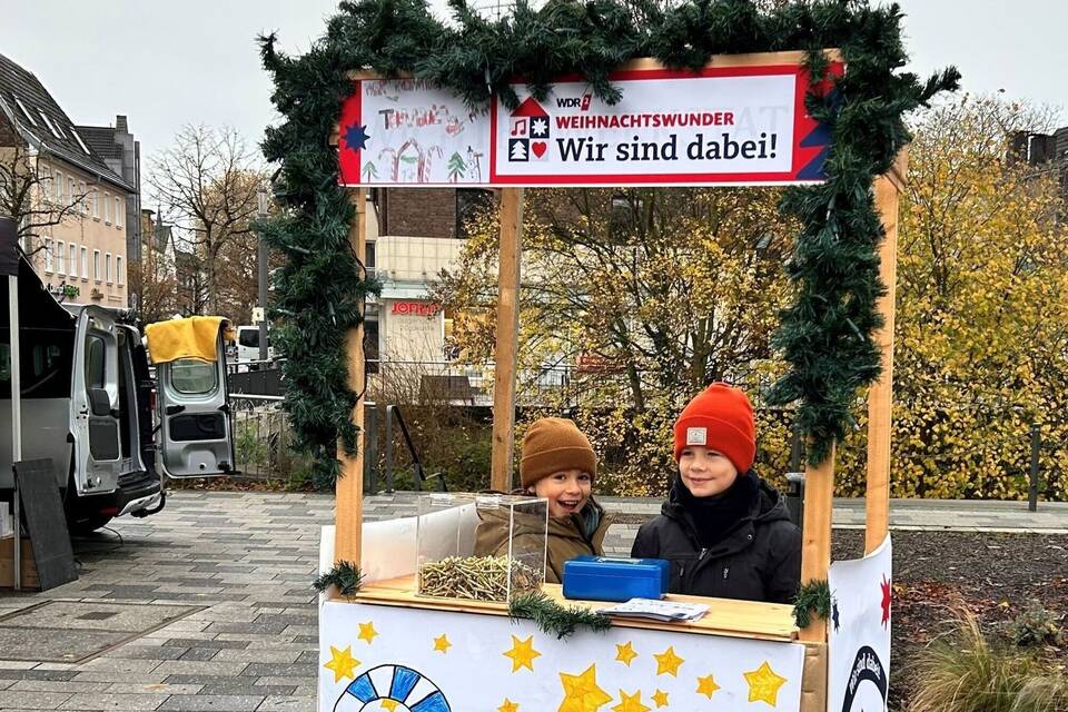 Hugo und Justus sammeln Spenden Hugo und Justus sammeln Spenden