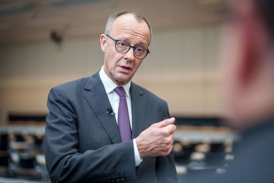 Unionskanzlerkandidat Friedrich Merz