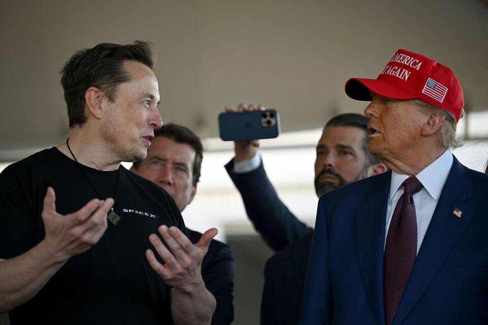 Elon Musk und Donald Trump Elon Musk und Donald Trump