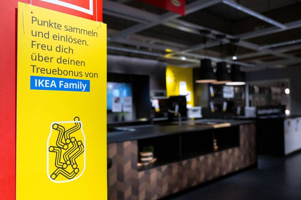 Punkte sammeln bei Ikea