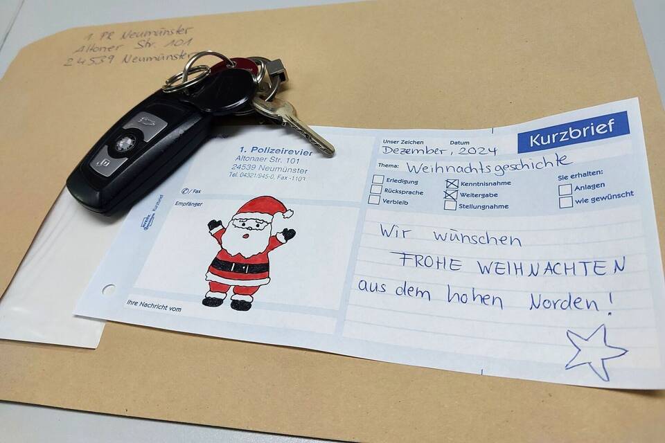 Polizei schickt dank Hundemarke Schlüssel zurück Polizei schickt dank Hundemarke Schlüssel zurück