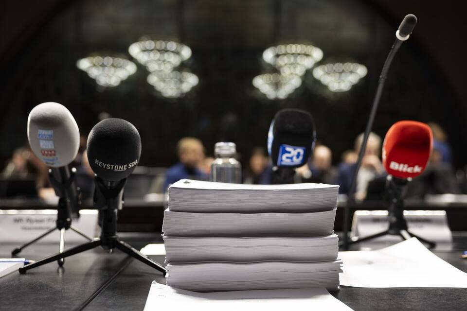 Untersuchungsausschuss zum Zusammenbruch der Credit Suisse Untersuchungsausschuss zum Zusammenbruch der Credit Suisse