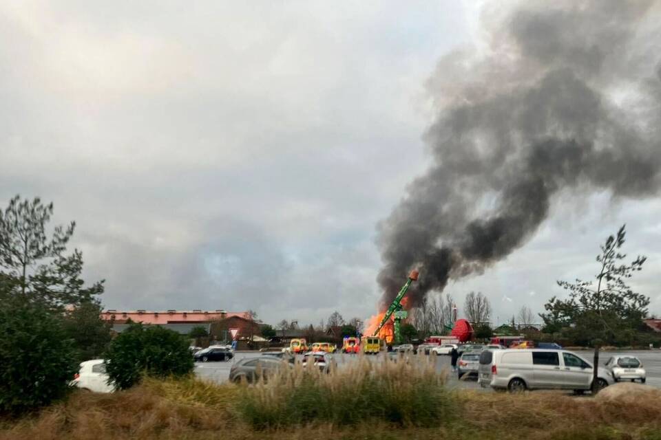 Brand in «Karls Erlebnis-Dorf» Brand in «Karls Erlebnis-Dorf»