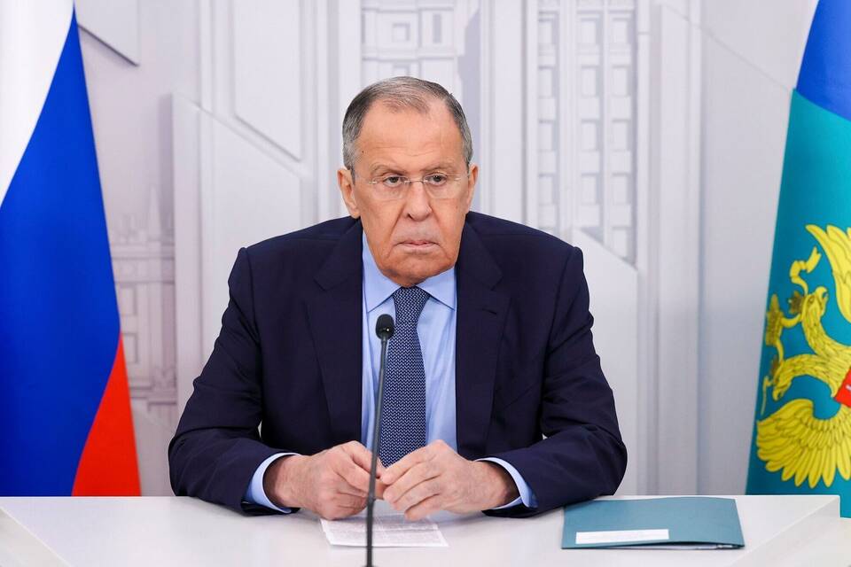 Russlands Außenminister Lawrow Russlands Außenminister Lawrow