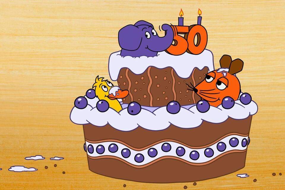 Der kleine Elefant wird 50