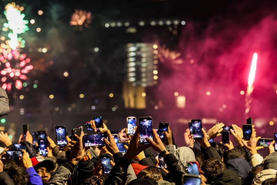 Handys an Silvester Handys an Silvester