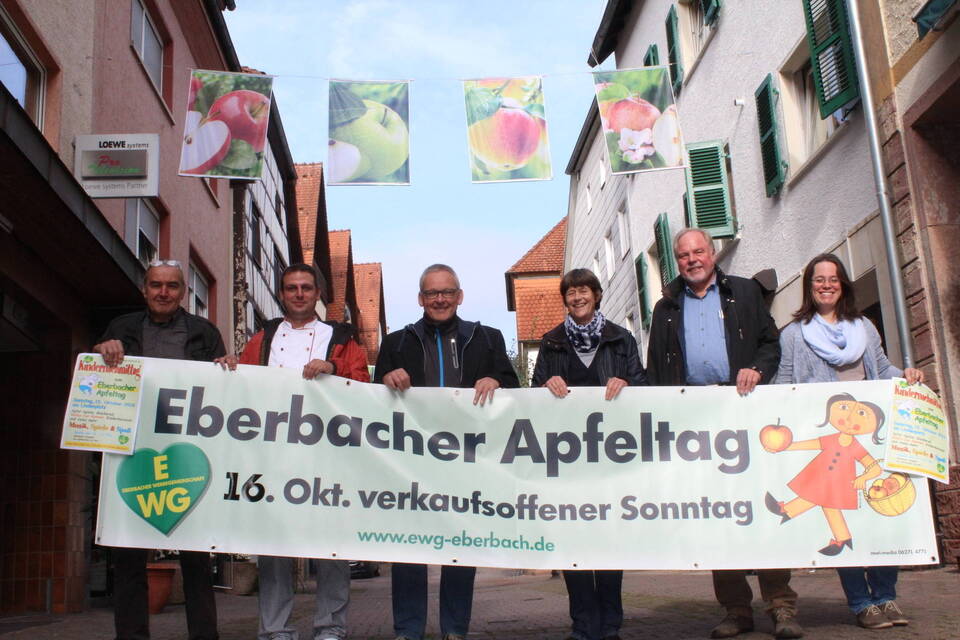 Viele Aktionen am 30. Apfeltag in Eberbach Neckartal und Odenwald