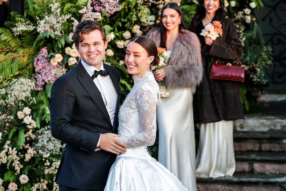 Schachspieler Magnus Carlsen heiratet in Norwegen