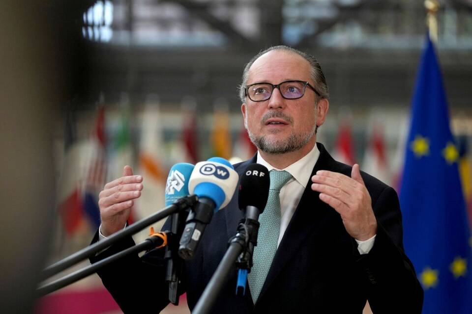 Außenminister Schallenberg Außenminister Schallenberg