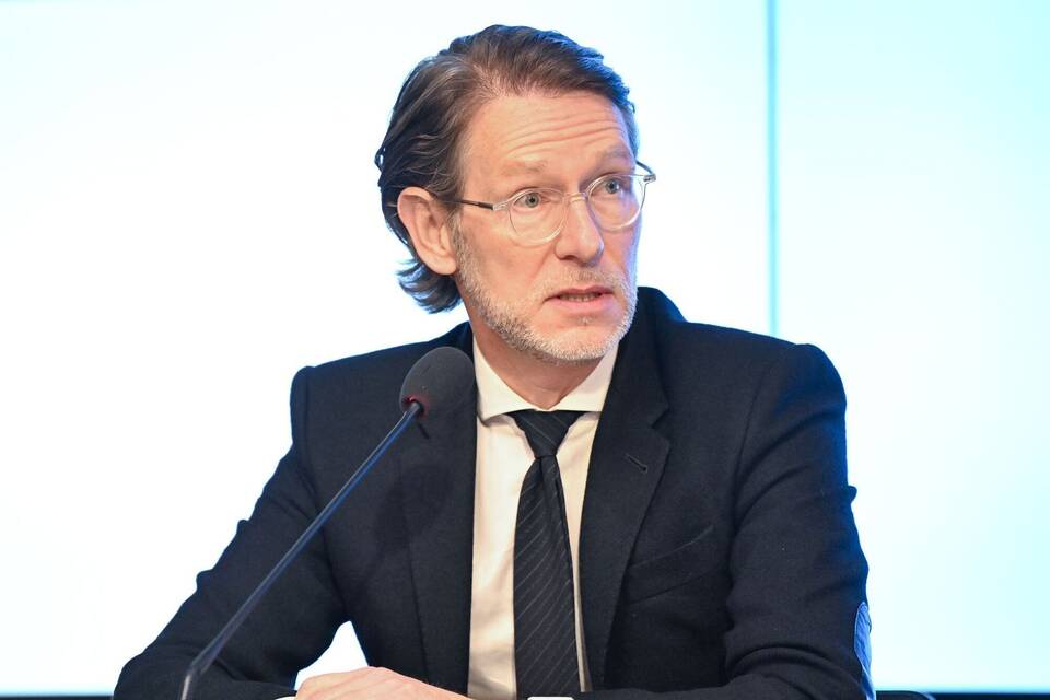Landespressekonferenz mit Florian Stegmann
