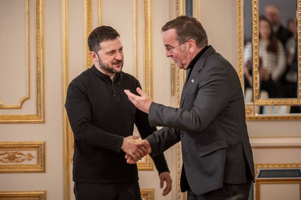 Verteidigungsminister Pistorius in der Ukraine Verteidigungsminister Pistorius in der Ukraine