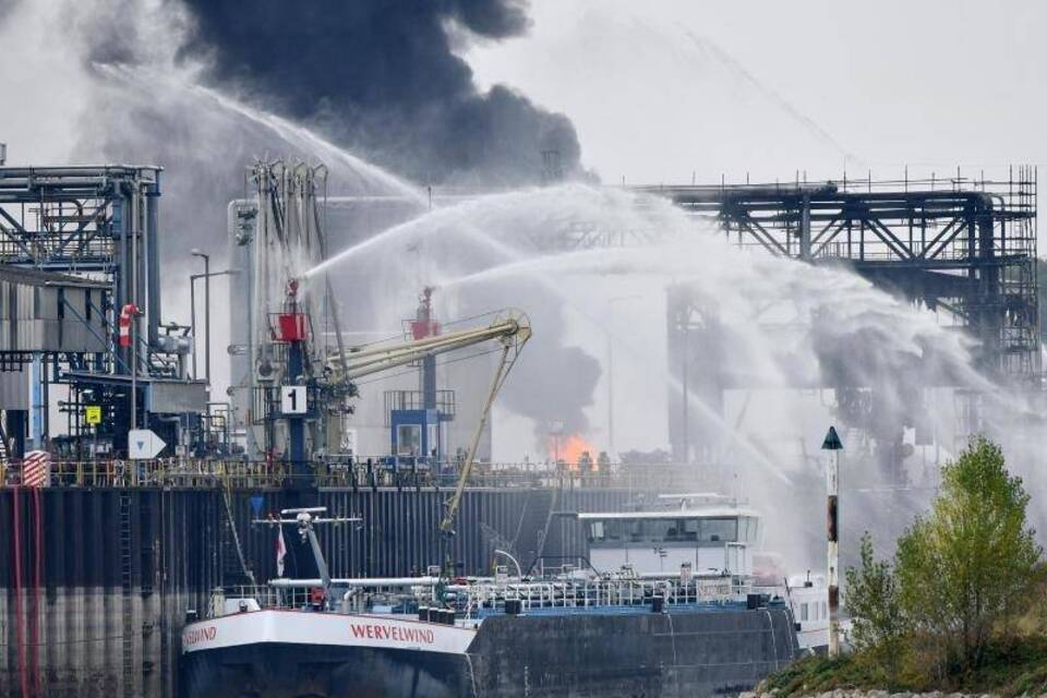 Explosion bei BASF Explosion bei BASF