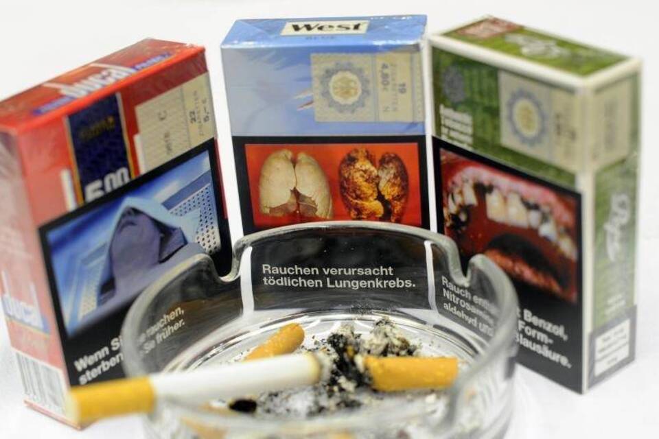 Schockbilder auf Zigarettenpackungen