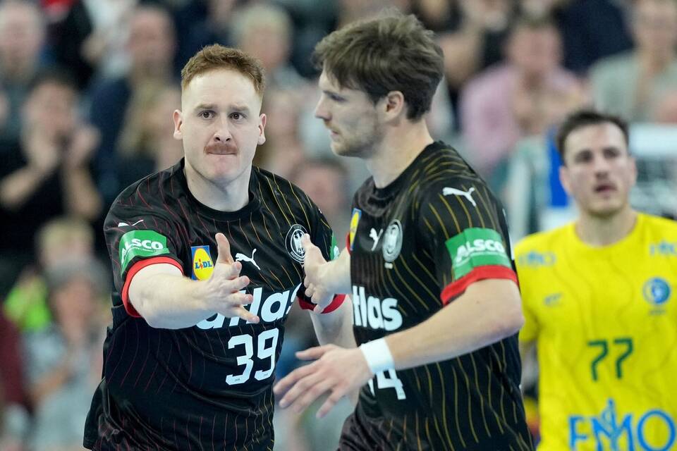 Lukas Stutzke (l.) und Rune Dahmke 