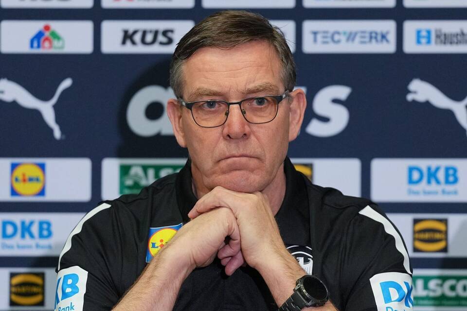 Handball-WM - Pressekonferenz Deutschland