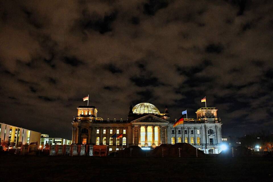 Reichstagsgebäude am Morgen Reichstagsgebäude am Morgen