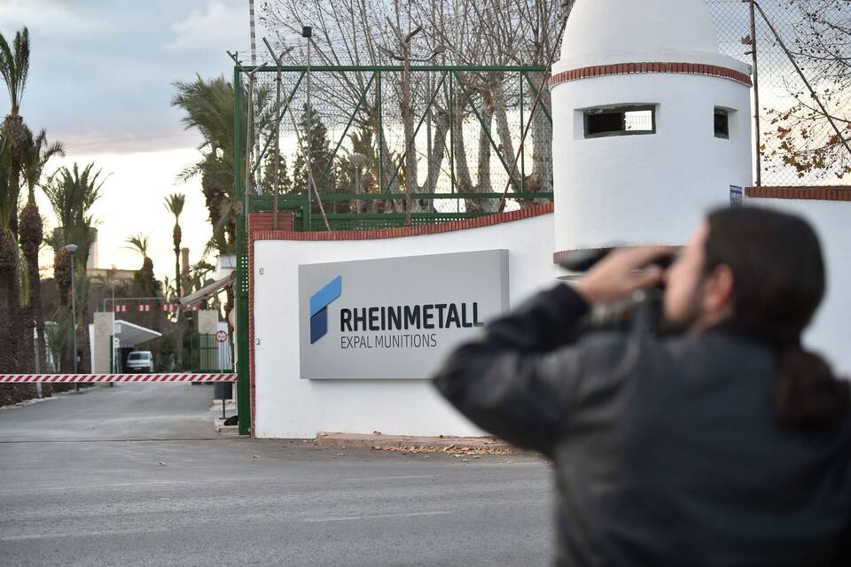 Explosion bei Rheinmetall in Murcia Explosion bei Rheinmetall in Murcia