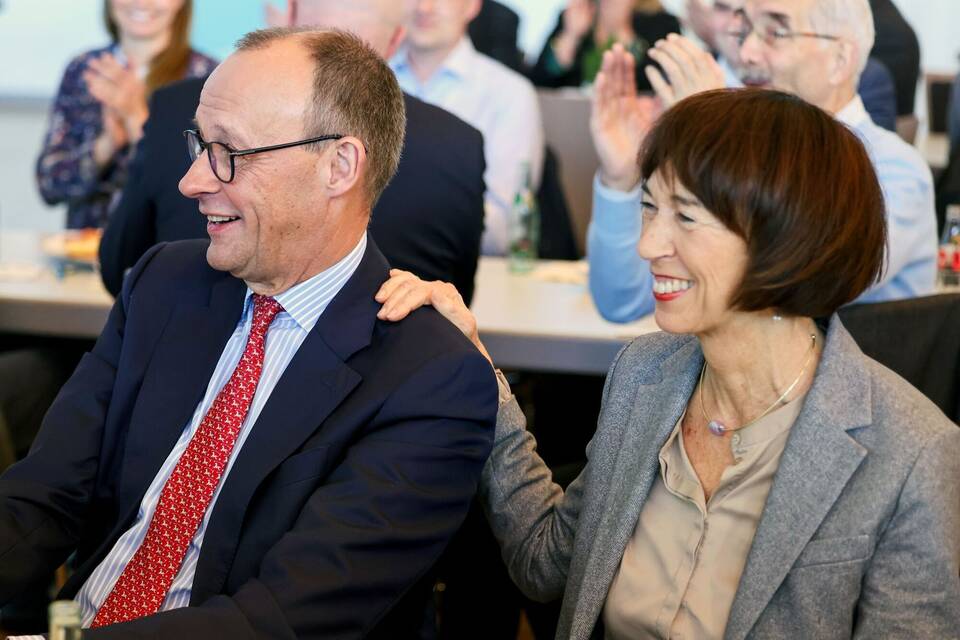 Friedrich Merz und seine Frau Charlotte Friedrich Merz und seine Frau Charlotte