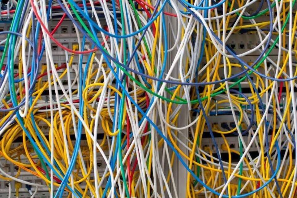 Kabel an Großrechner