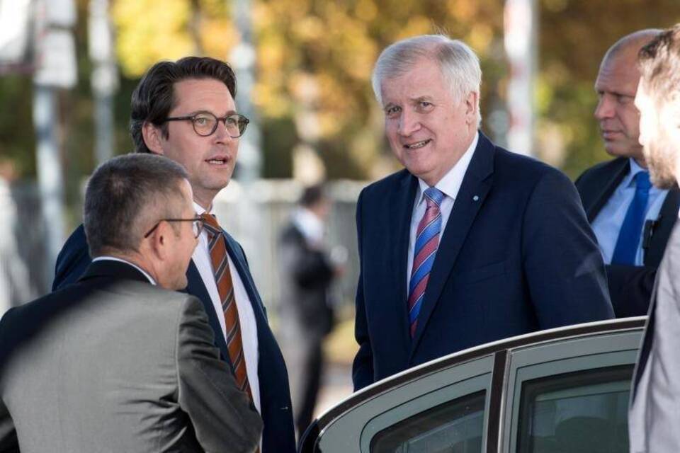 Scheuer und Seehofer