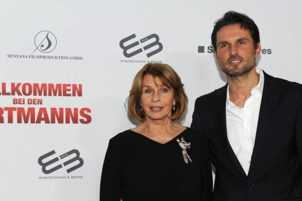 Senta Berger und Simon Verhoeven Senta Berger und Simon Verhoeven