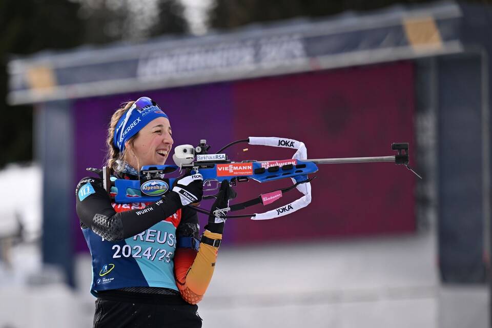 Biathlon Weltmeisterschaft - Training