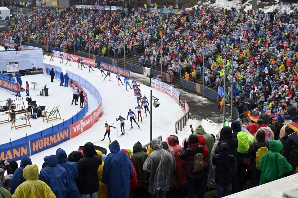Biathlon-Weltcup in Oberhof