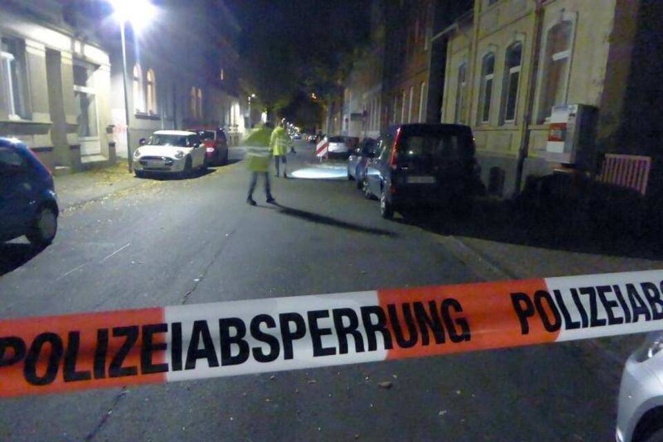 Polizeiabsperrung Polizeiabsperrung