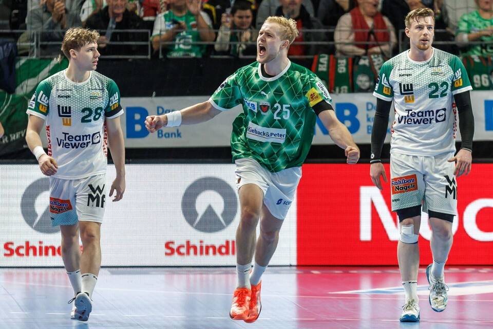 Füchse-Rückraumspieler Matthes Langhoff Füchse-Rückraumspieler Matthes Langhoff