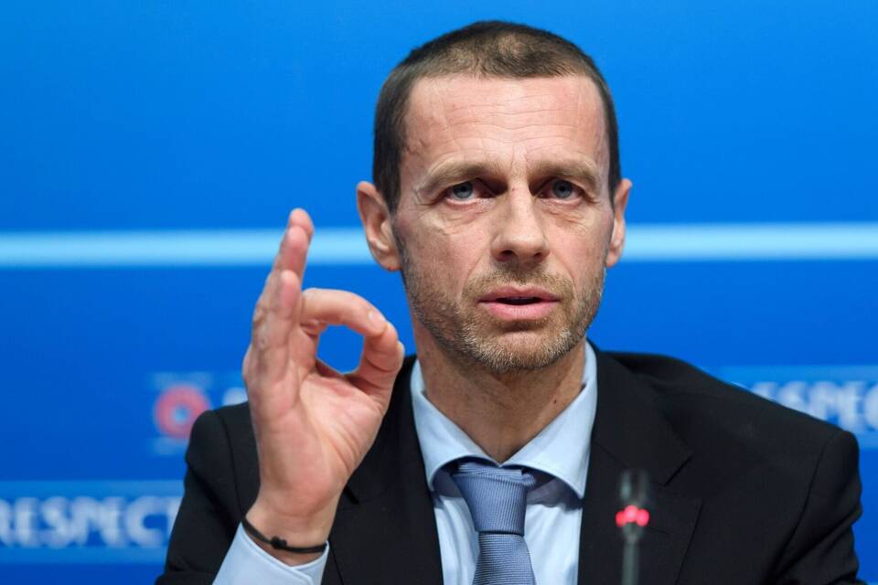 UEFA-Chef Aleksander Ceferin UEFA-Chef Aleksander Ceferin