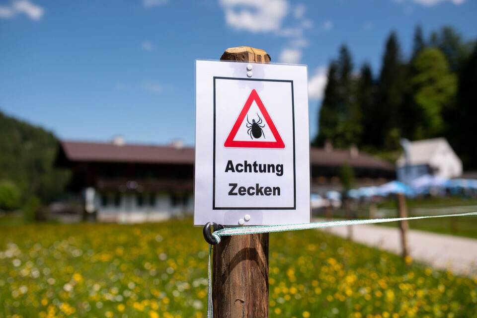 Achtung Zecken