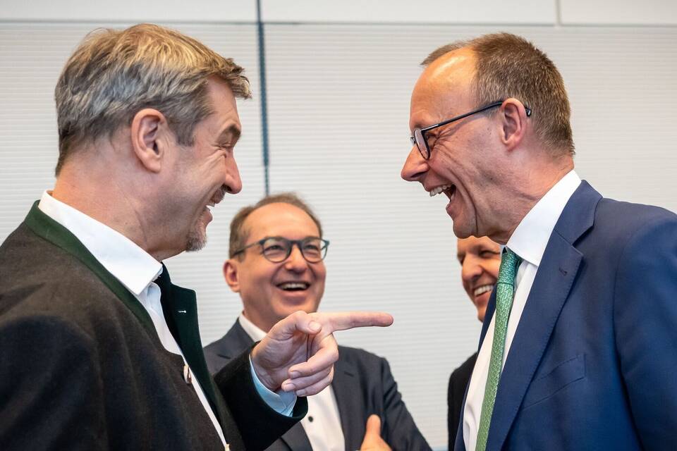 Frakionssitzungen im Bundestag