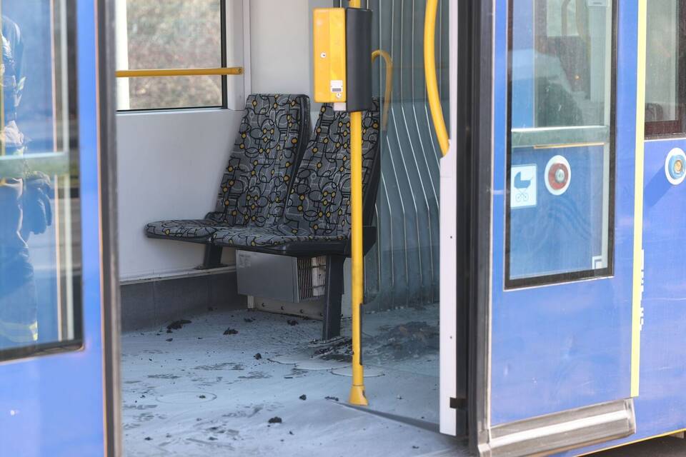 Brandanschlag in Straßenbahn in Gera
