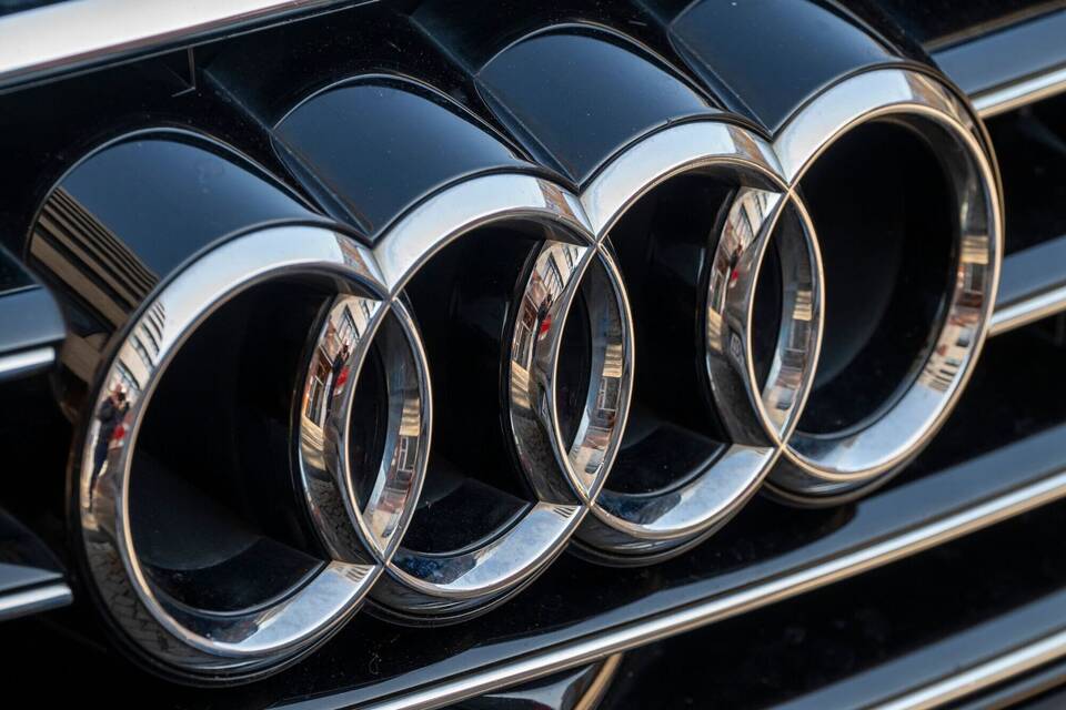 Logo der Automarke Audi