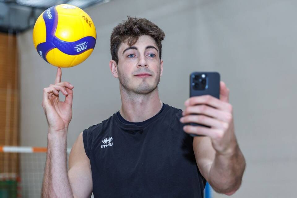 Volleyball: Tobias Krick als Social Media Star Volleyball: Tobias Krick als Social Media Star