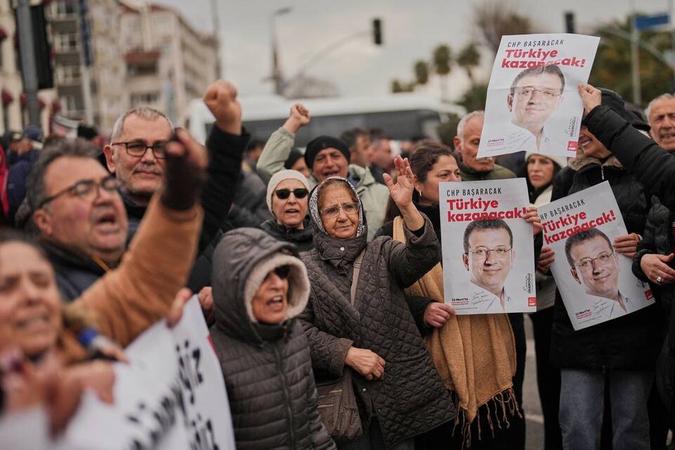 Istanbuler Bürgermeister Imamoglu festgenommen Istanbuler Bürgermeister Imamoglu festgenommen