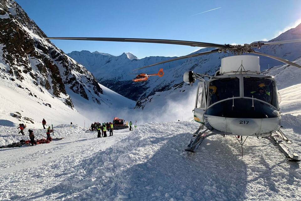 Lawinenunglück in Südtirol Lawinenunglück in Südtirol