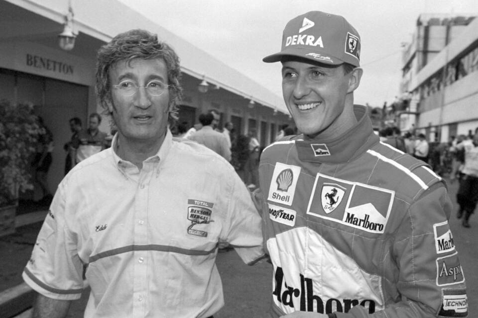 Michael Schumacher und Eddie Jordan Michael Schumacher und Eddie Jordan