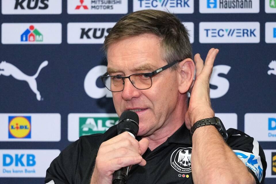 Handball-WM - Pressekonferenz Deutschland