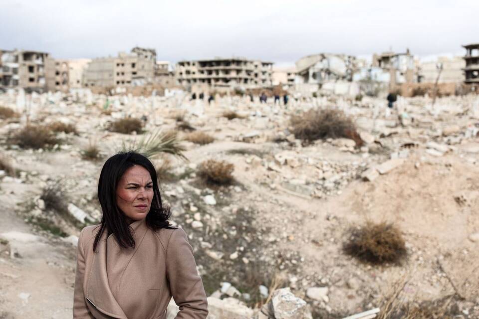 Außenministerin Baerbock in Syrien Außenministerin Baerbock in Syrien