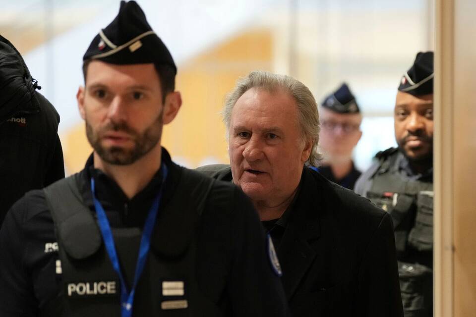 Frankreich Depardieu-Prozess