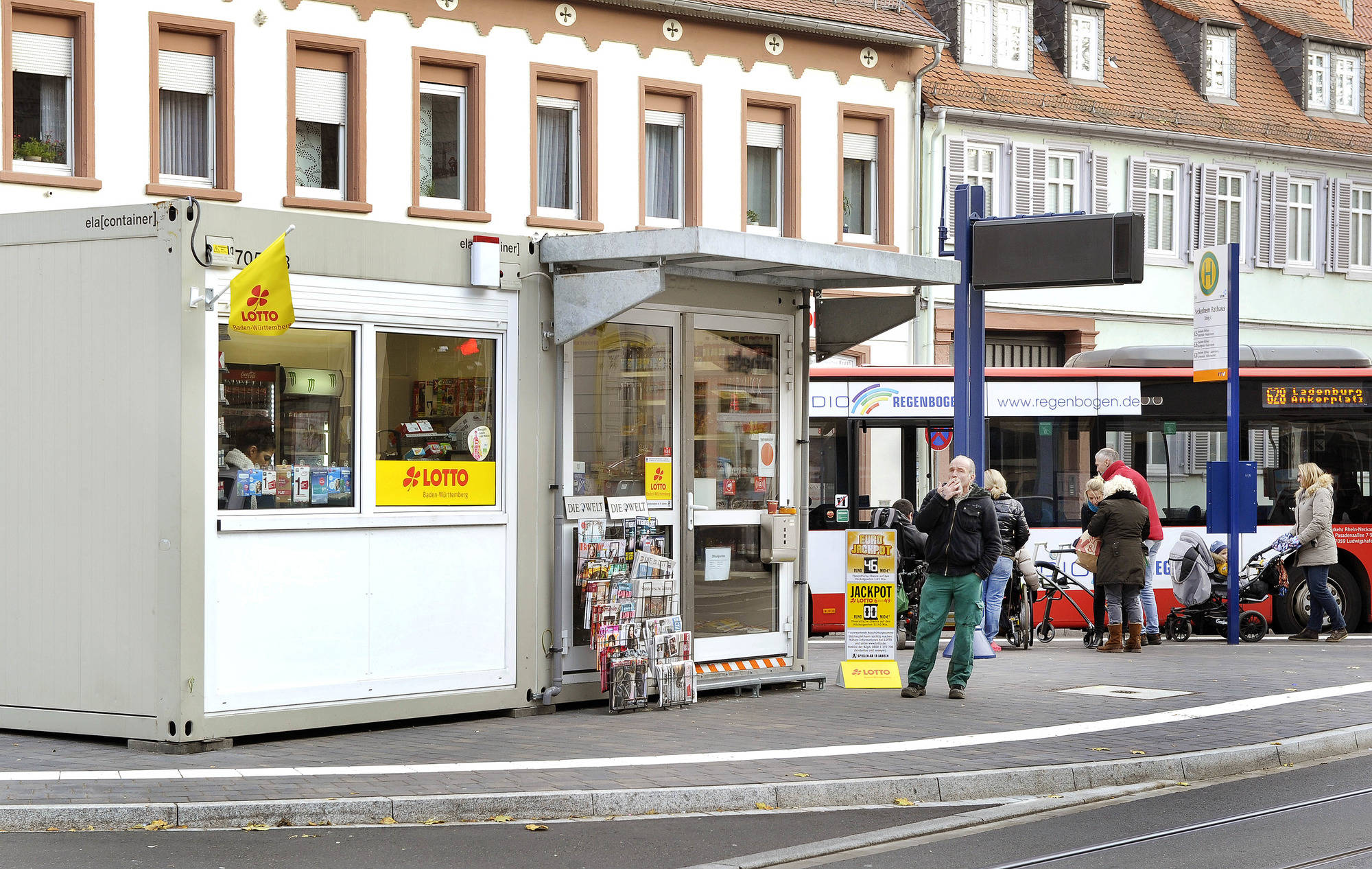Grosser Arger Um Einen Kleinen Kiosk In Mannheim Seckenheim