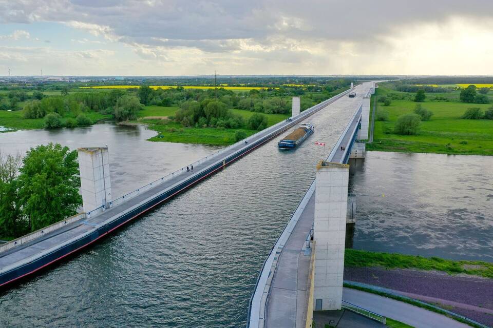 Wasserstraßenkreuz Magdeburg Wasserstraßenkreuz Magdeburg