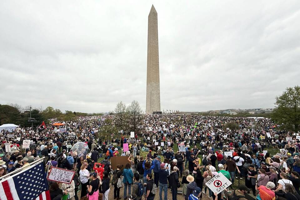 Demonstrationen in den USA gegen US-Präsident Trump Demonstrationen in den USA gegen US-Präsident Trump