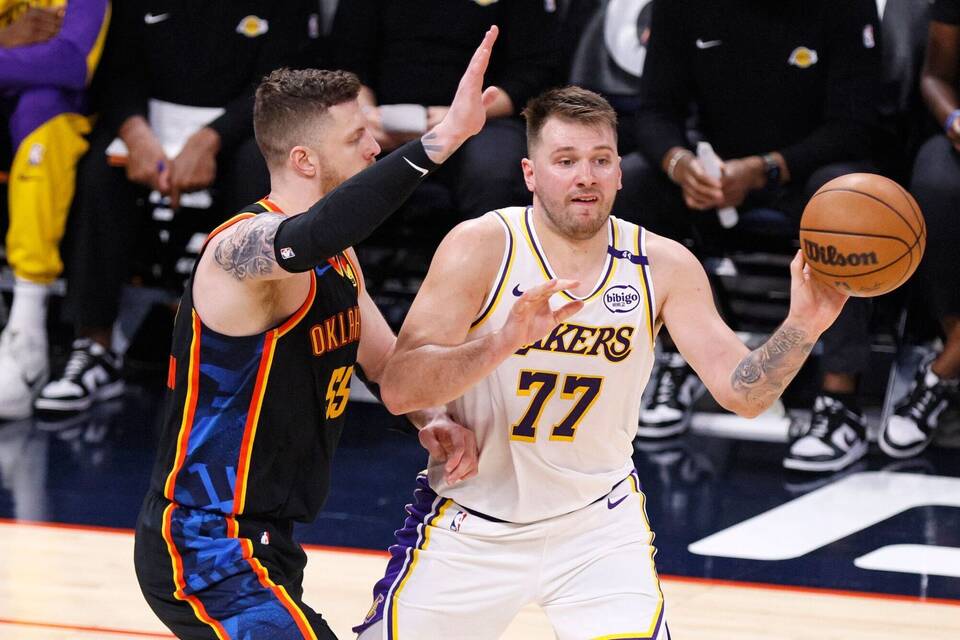 Oklahoma City Thunder - Los Angeles Lakers Oklahoma City Thunder - Los Angeles Lakers